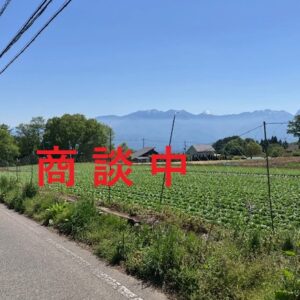 接道より北東方向を撮影