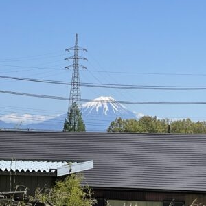 富士山　眺望