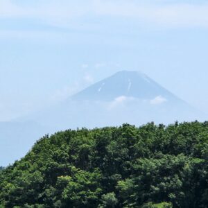 富士山アップで撮影