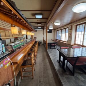 鮨カウンター　テーブル席