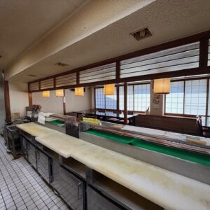 鮨カウンター裏